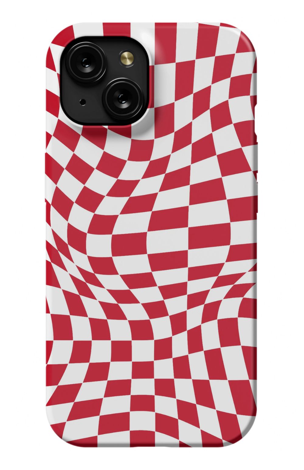 Red White Checkered Phone Case