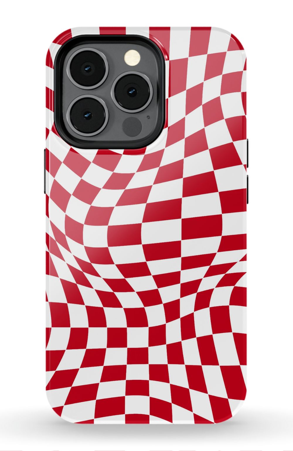 Red White Checkered Phone Case