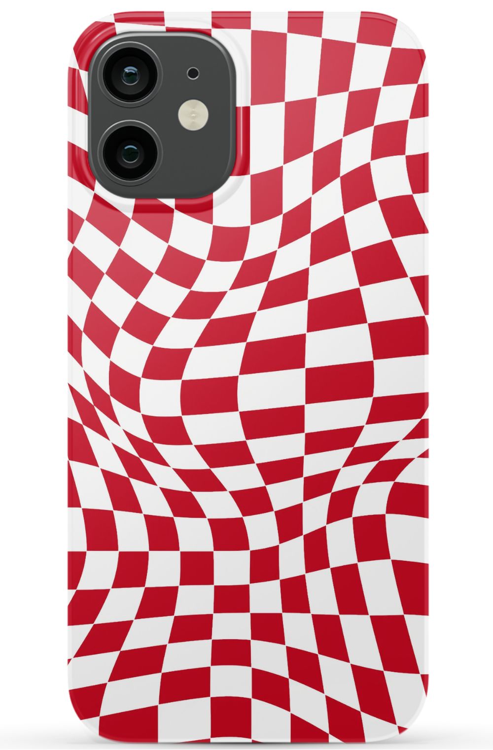 Red White Checkered Phone Case