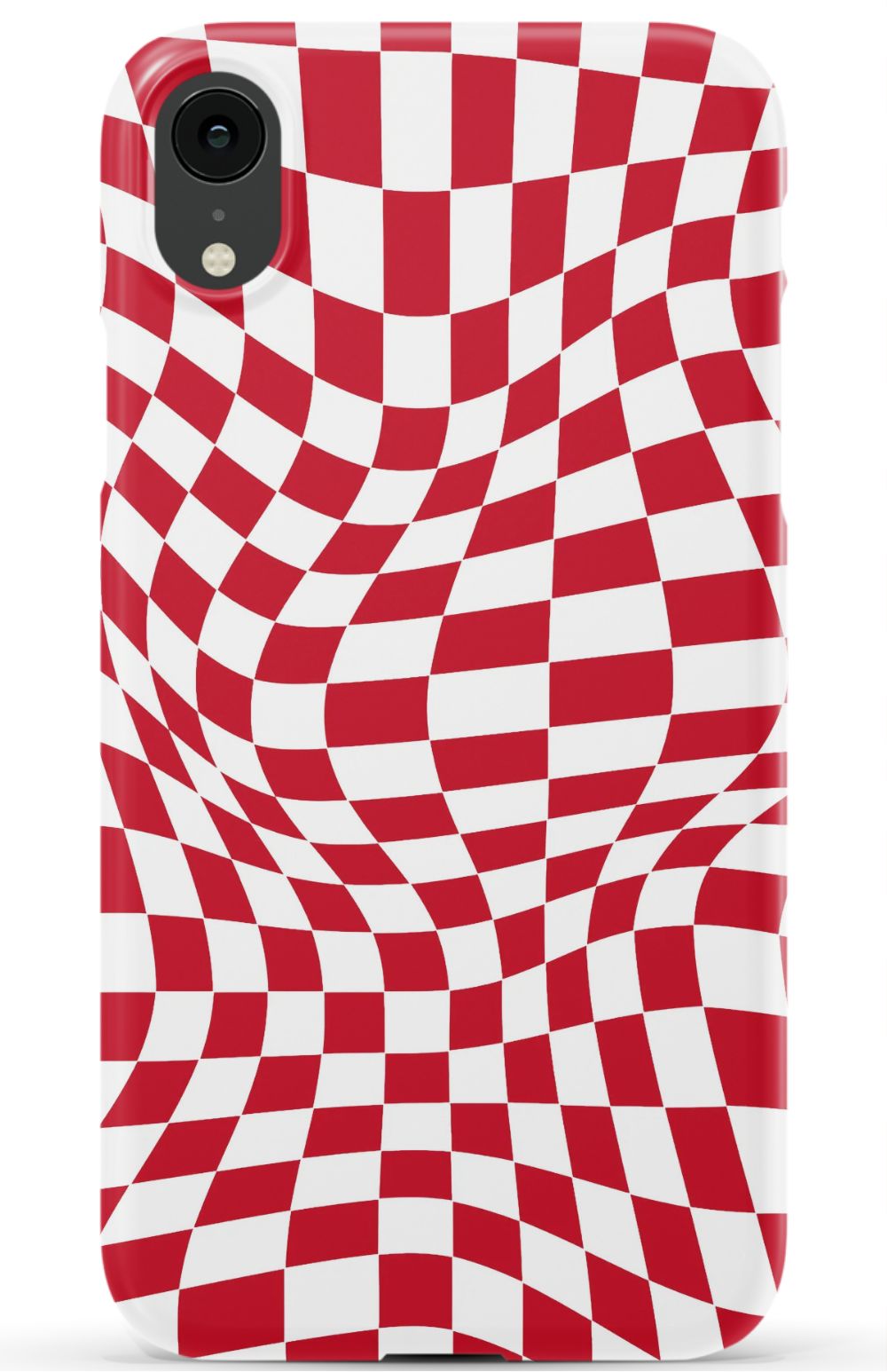 Red White Checkered Phone Case