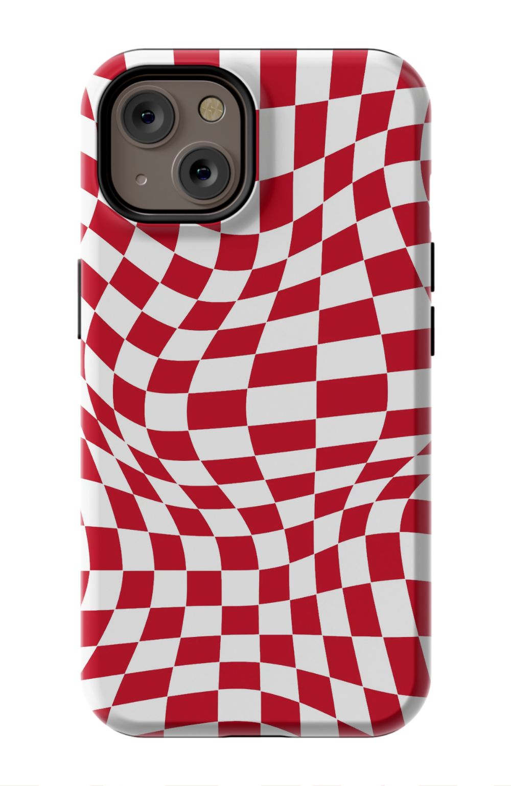 Red White Checkered Phone Case