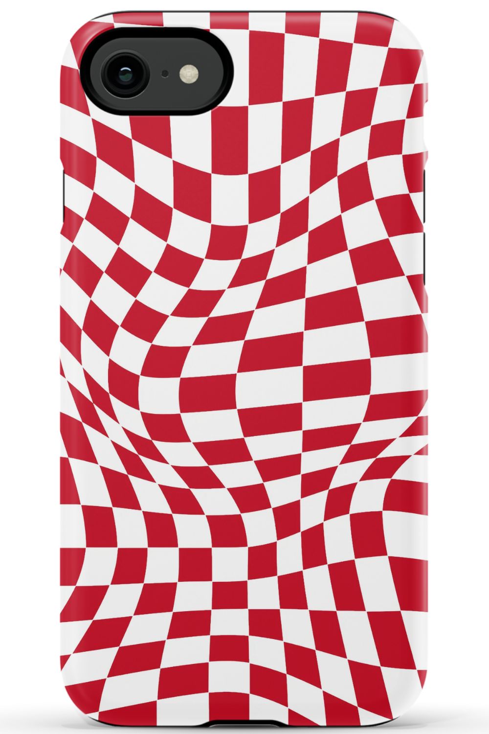 Red White Checkered Phone Case