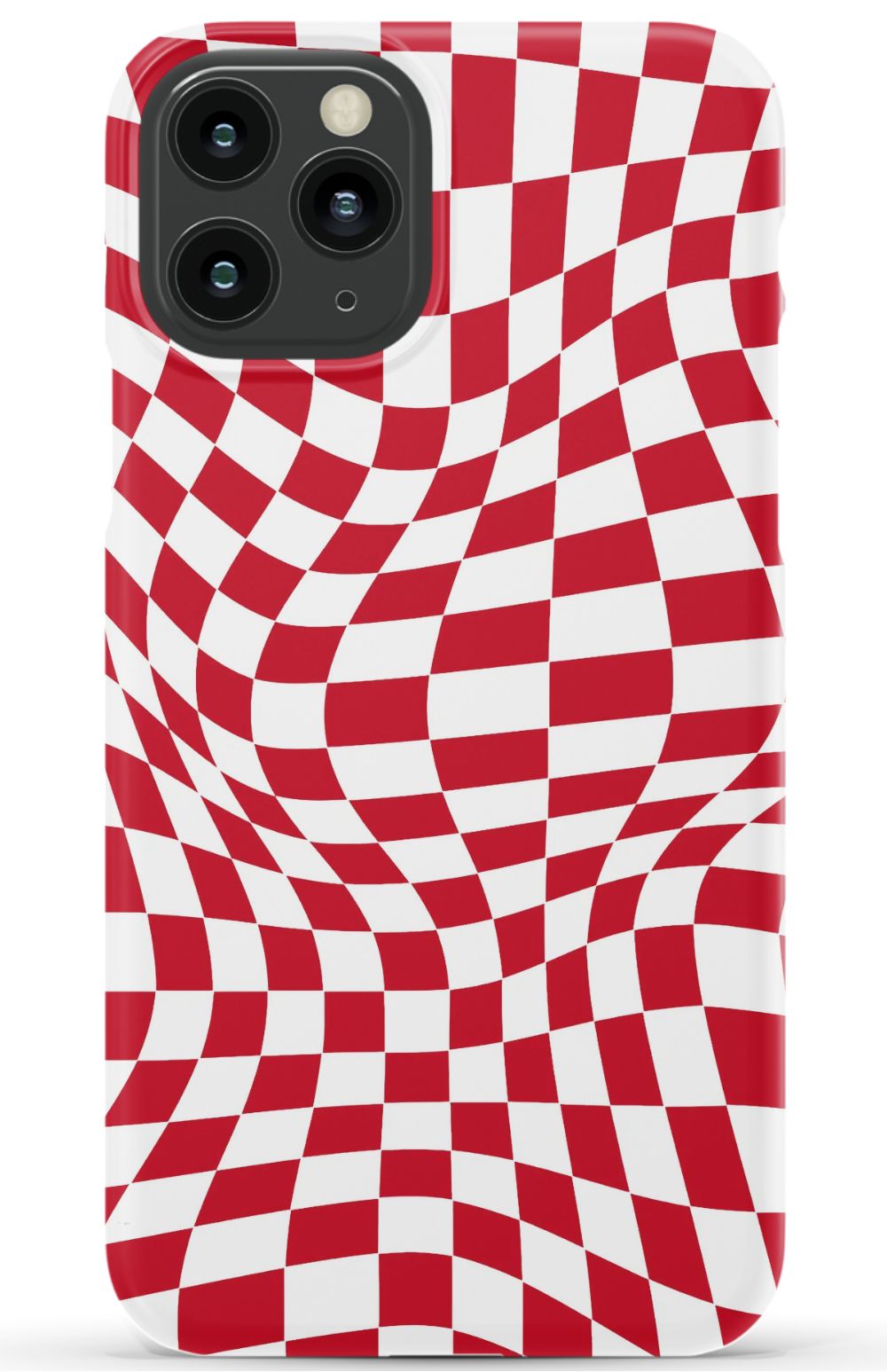 Red White Checkered Phone Case