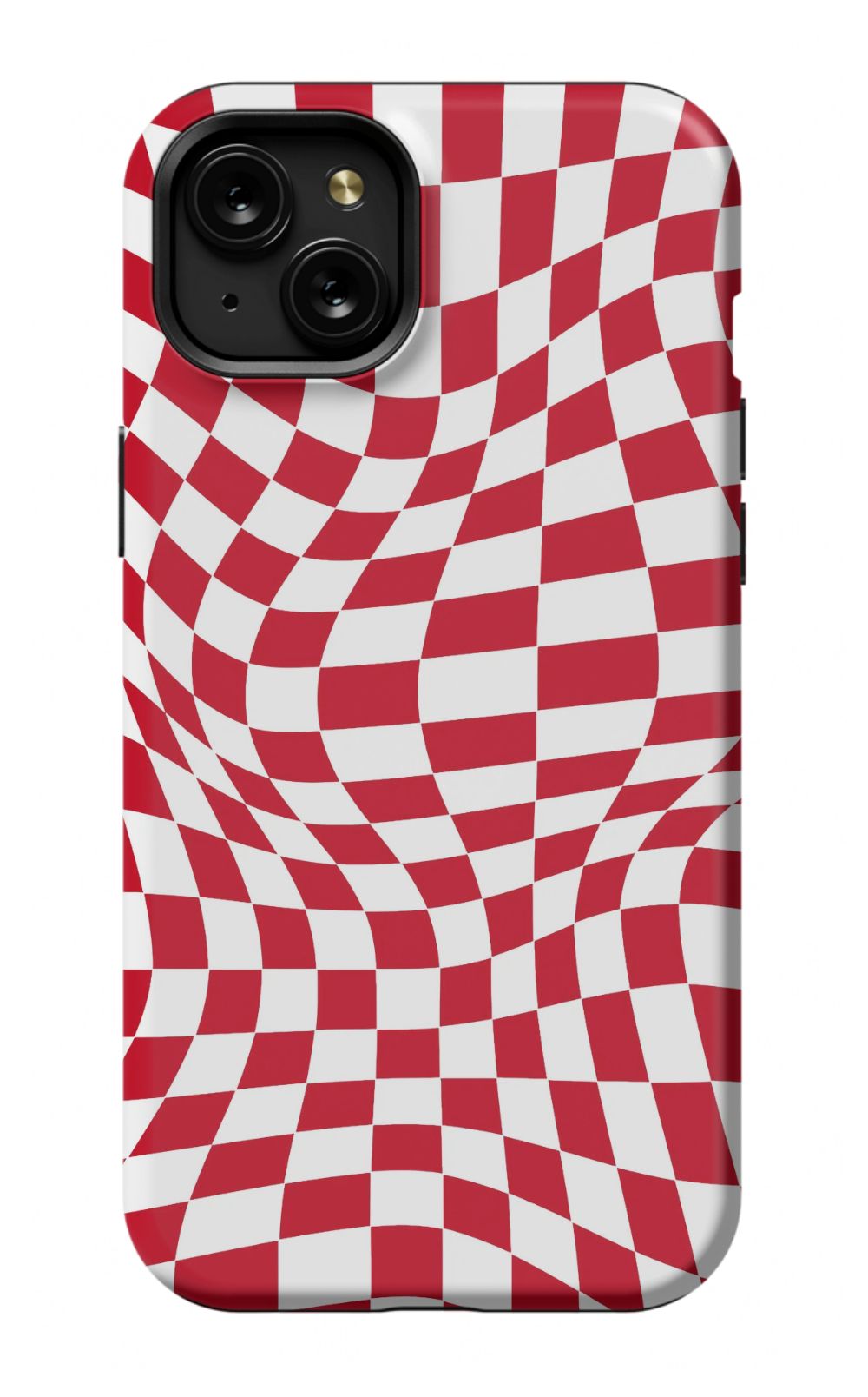 Red White Checkered Phone Case