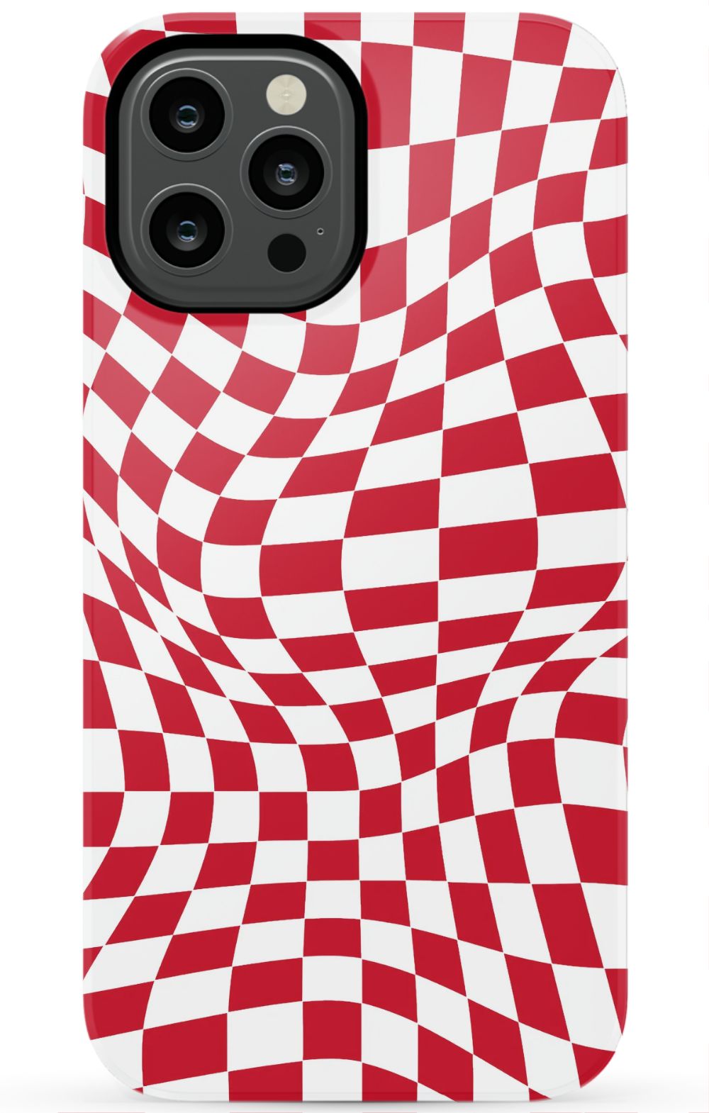 Red White Checkered Phone Case