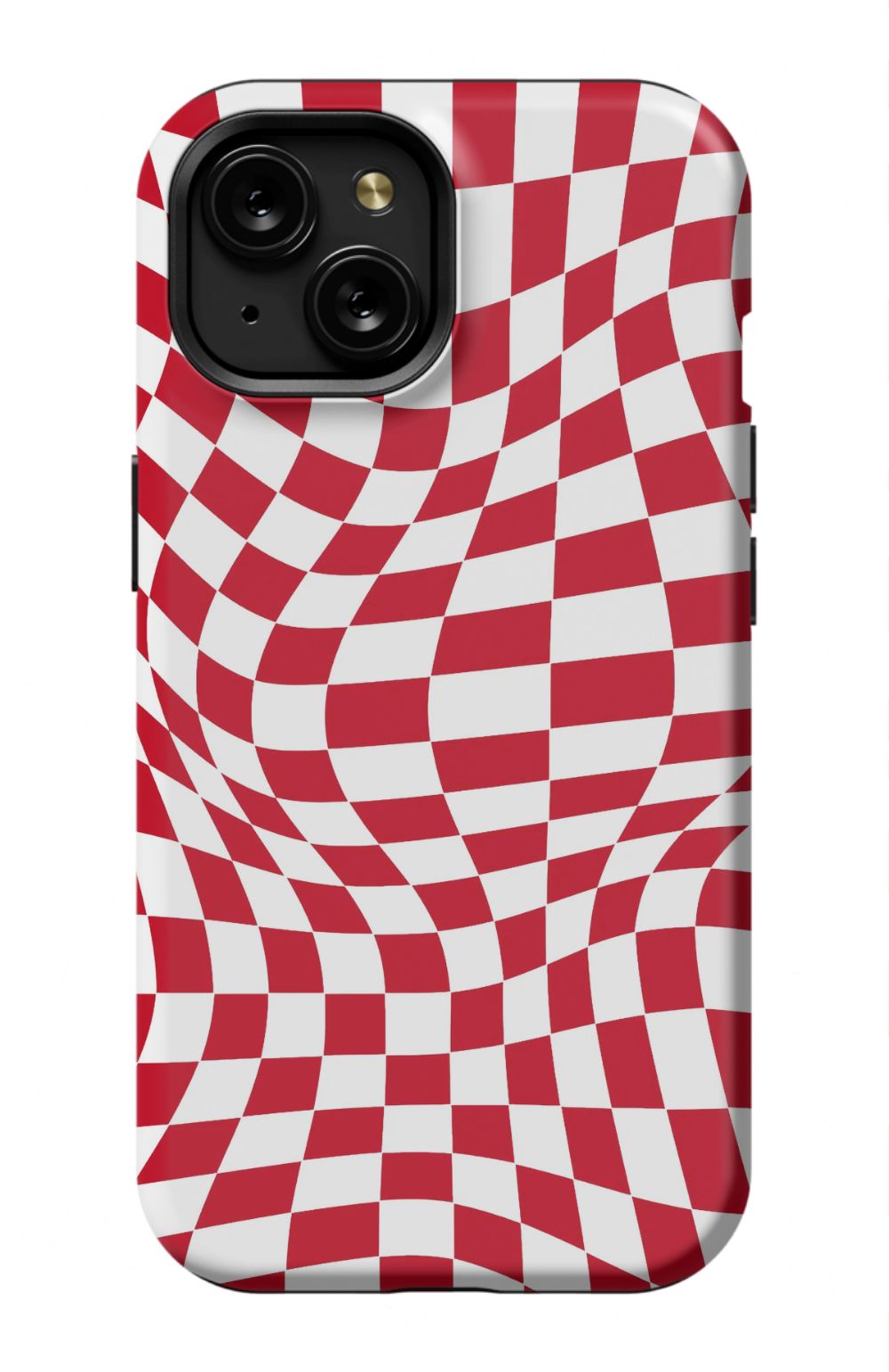 Red White Checkered Phone Case