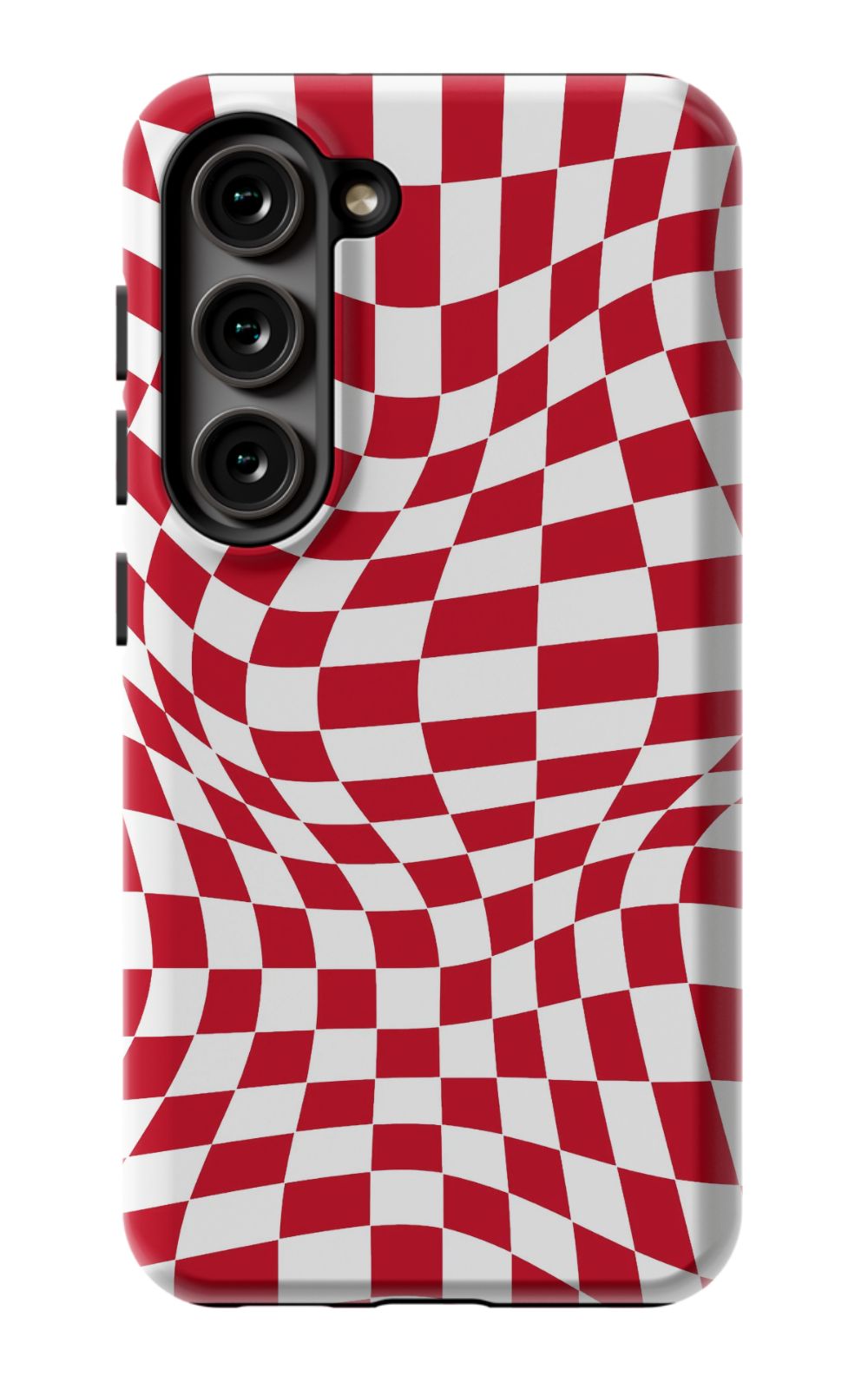 Red White Checkered Phone Case
