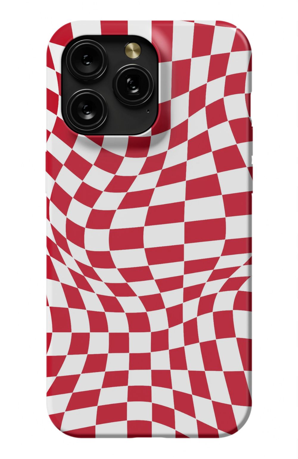 Red White Checkered Phone Case