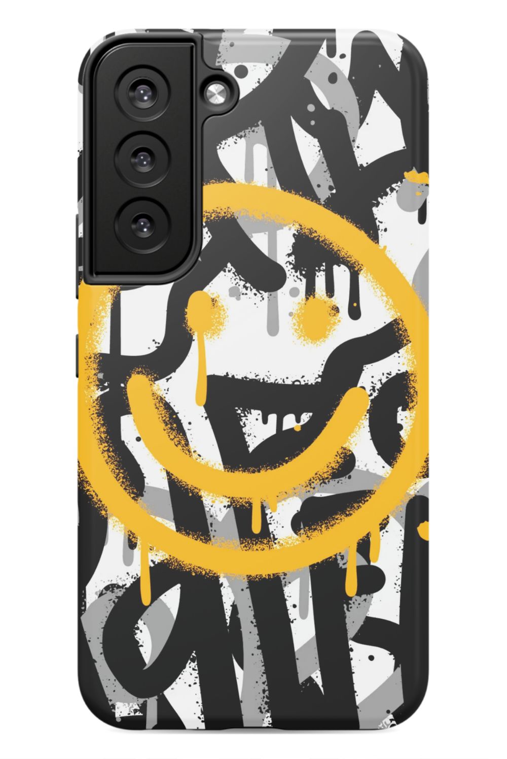 Sprayed Smiley Graffiti Phone Case - B7Cases