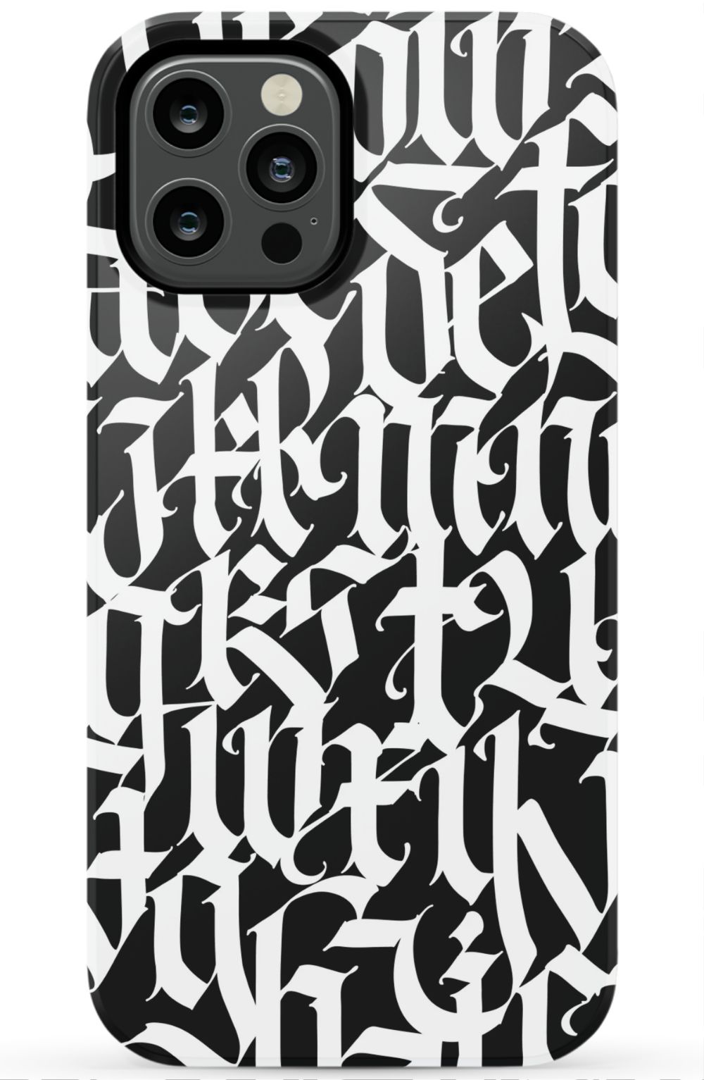 Gothic Letters Graffiti Phone Case - B7Cases
