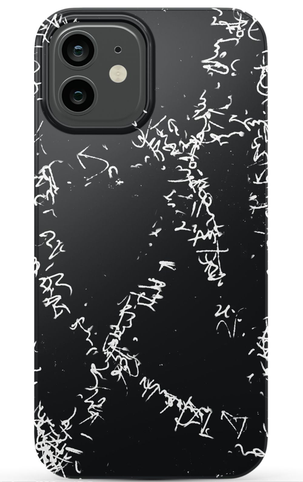 Dark Messy Graffiti Phone Case - B7Cases