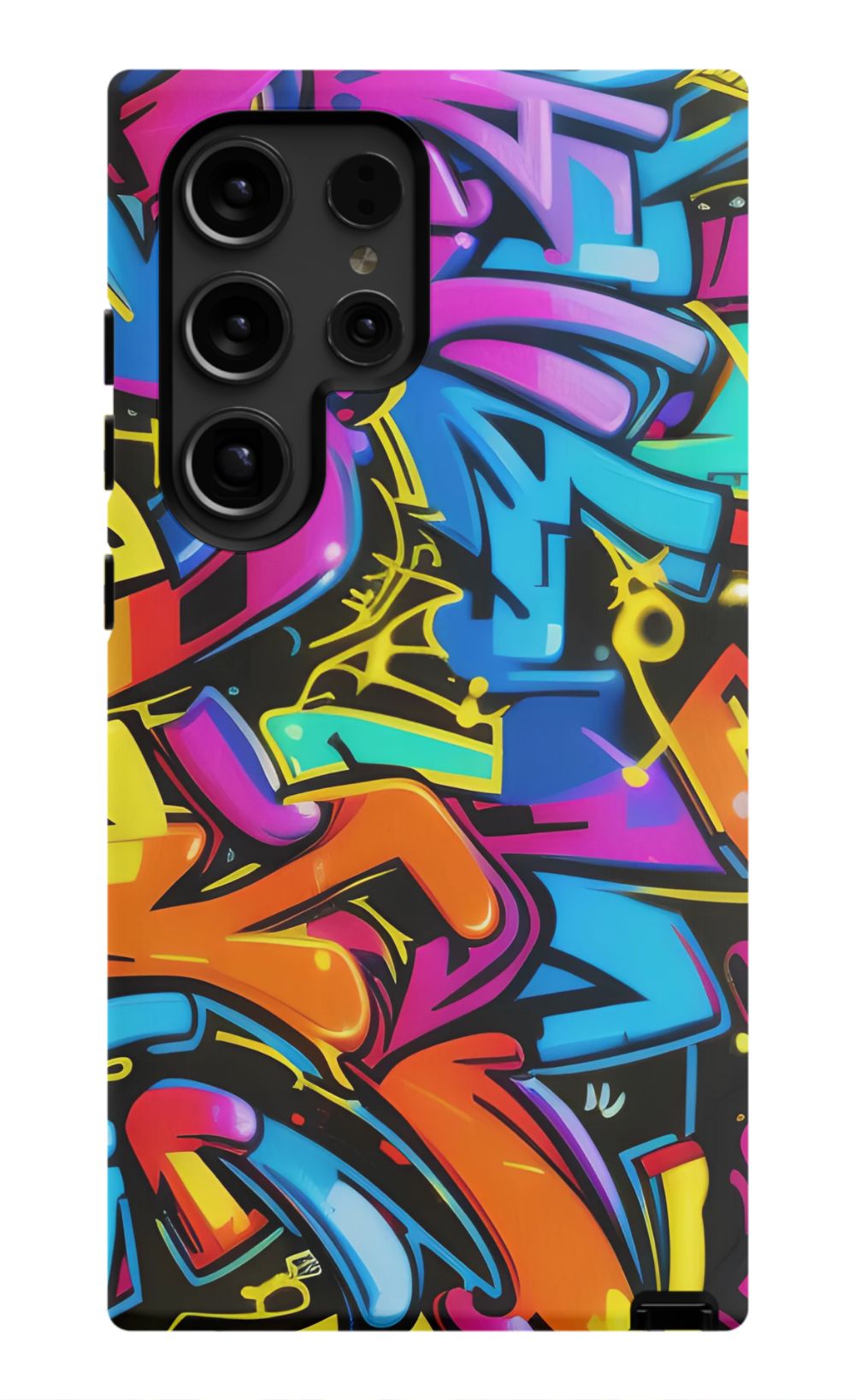 Urban Chaotic Graffiti Phone Case - B7Cases
