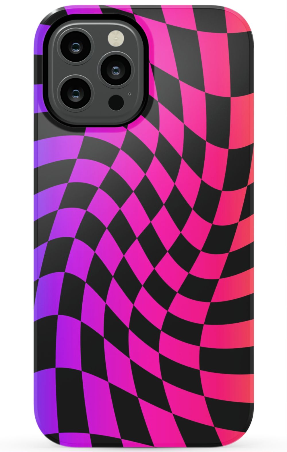 Wavy Checkers Phone Case - B7Cases