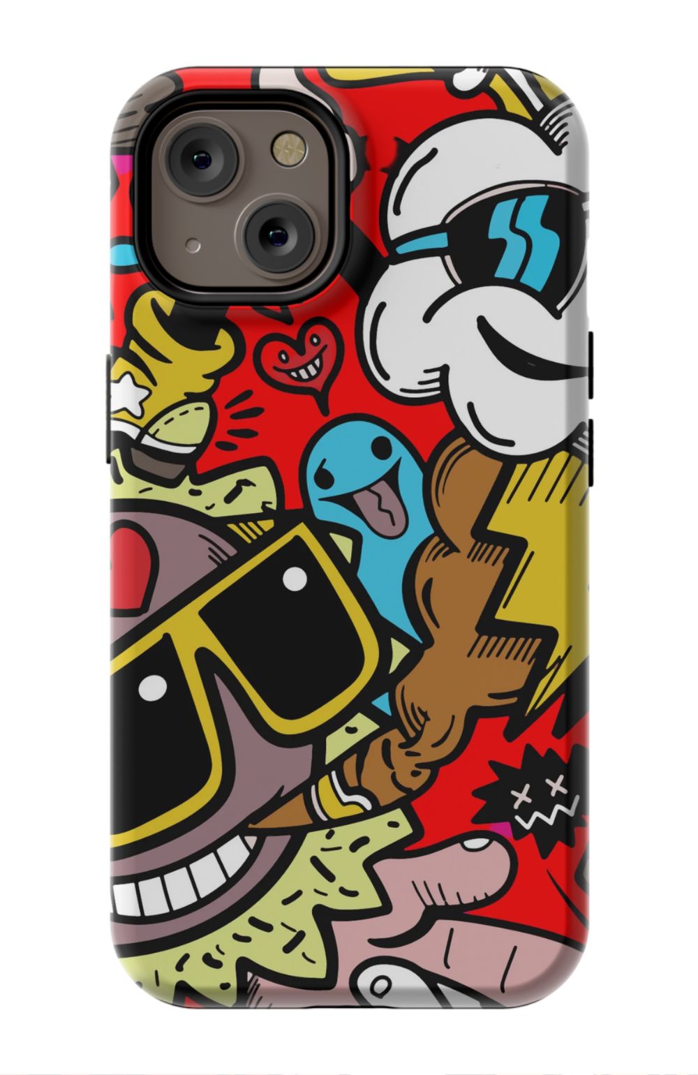 Street Bombing Graffiti Phone Case - B7Cases