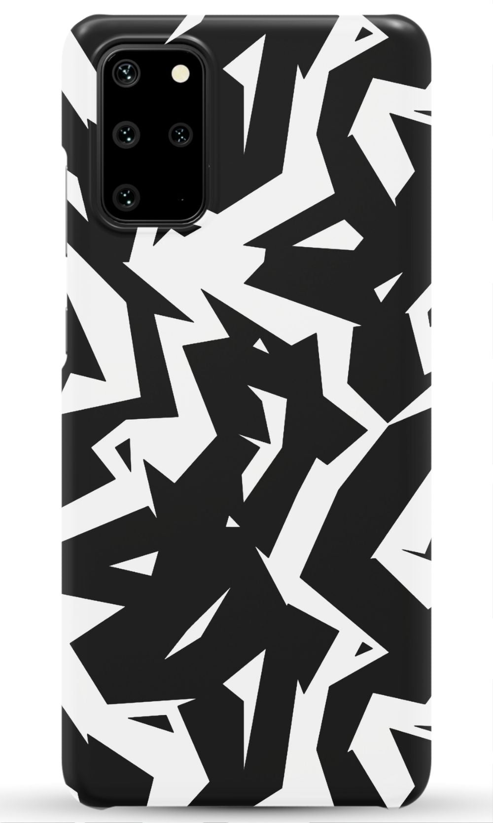 Black White Fragments Phone Case - B7Cases