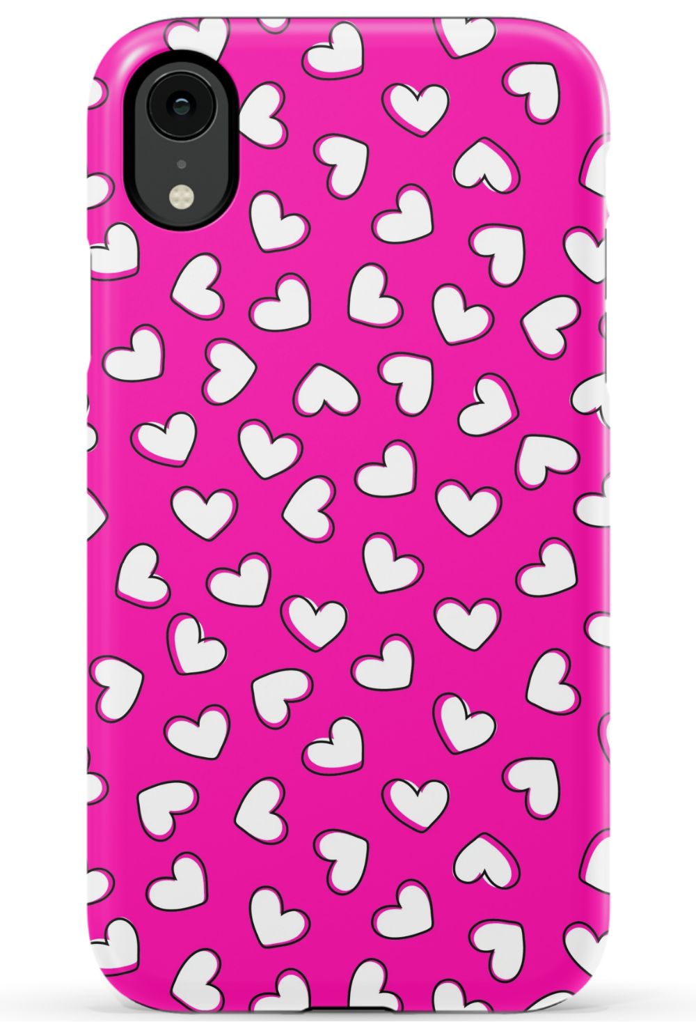 Pink Euphoria Hearts Phone Case - B7Cases
