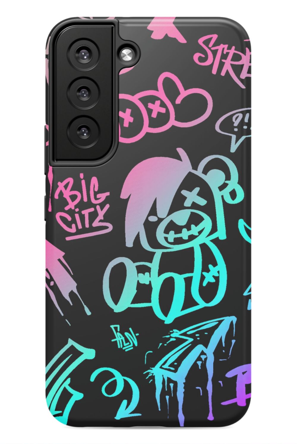 Neon Stickers Graffiti Phone Case - B7Cases