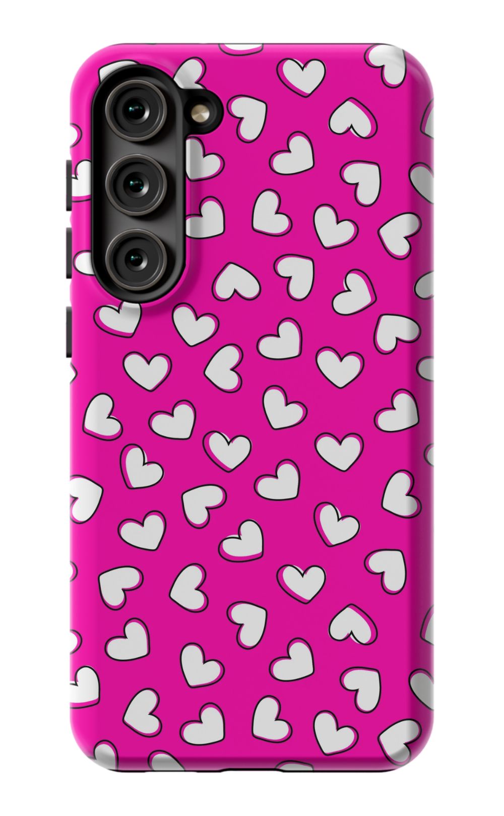 Pink Euphoria Hearts Phone Case - B7Cases