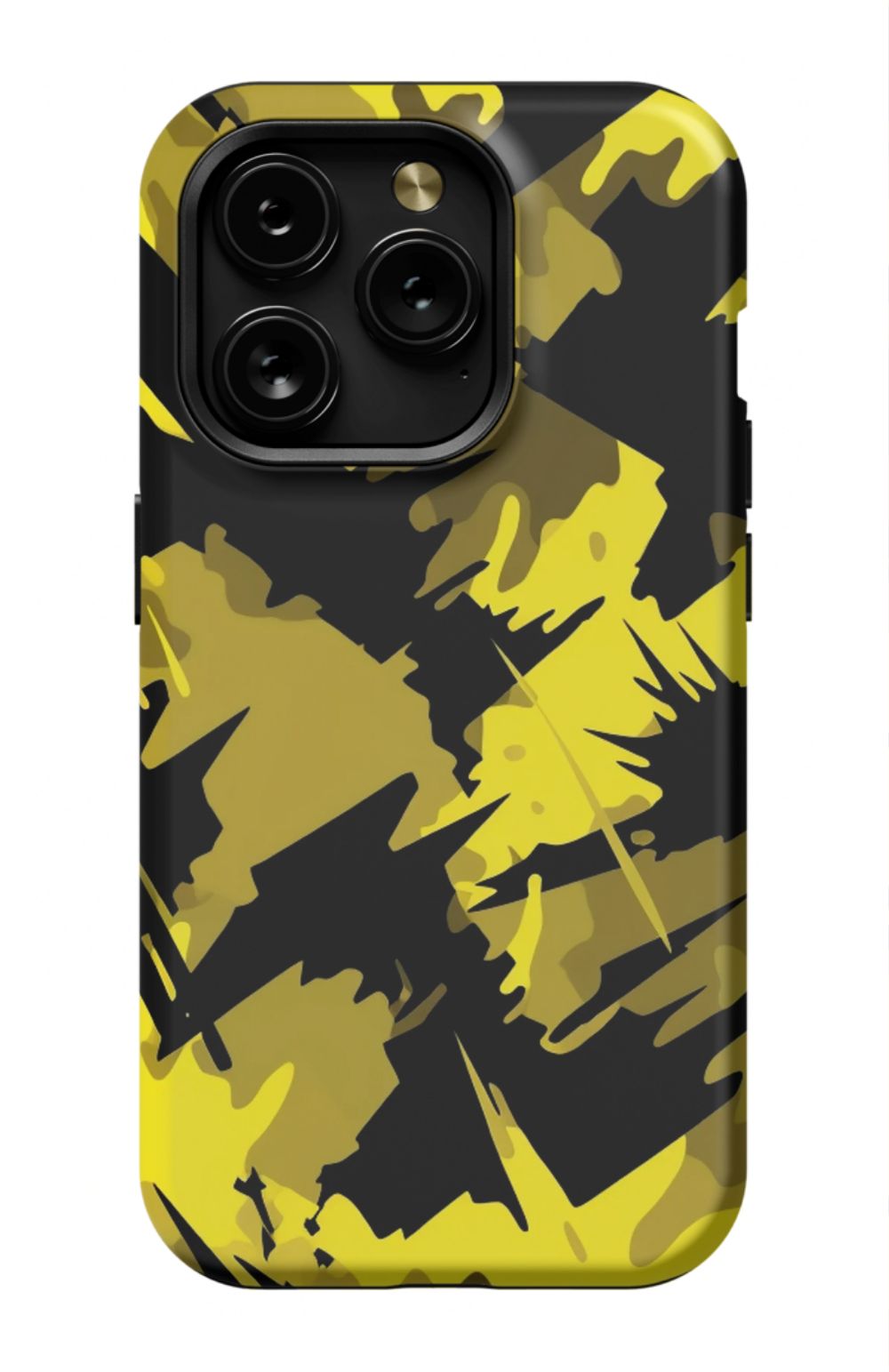 Yellow Blazing Camo Phone Case - B7Cases