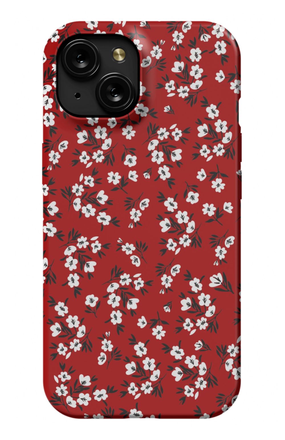 Red Blooming Phone Case - B7Cases