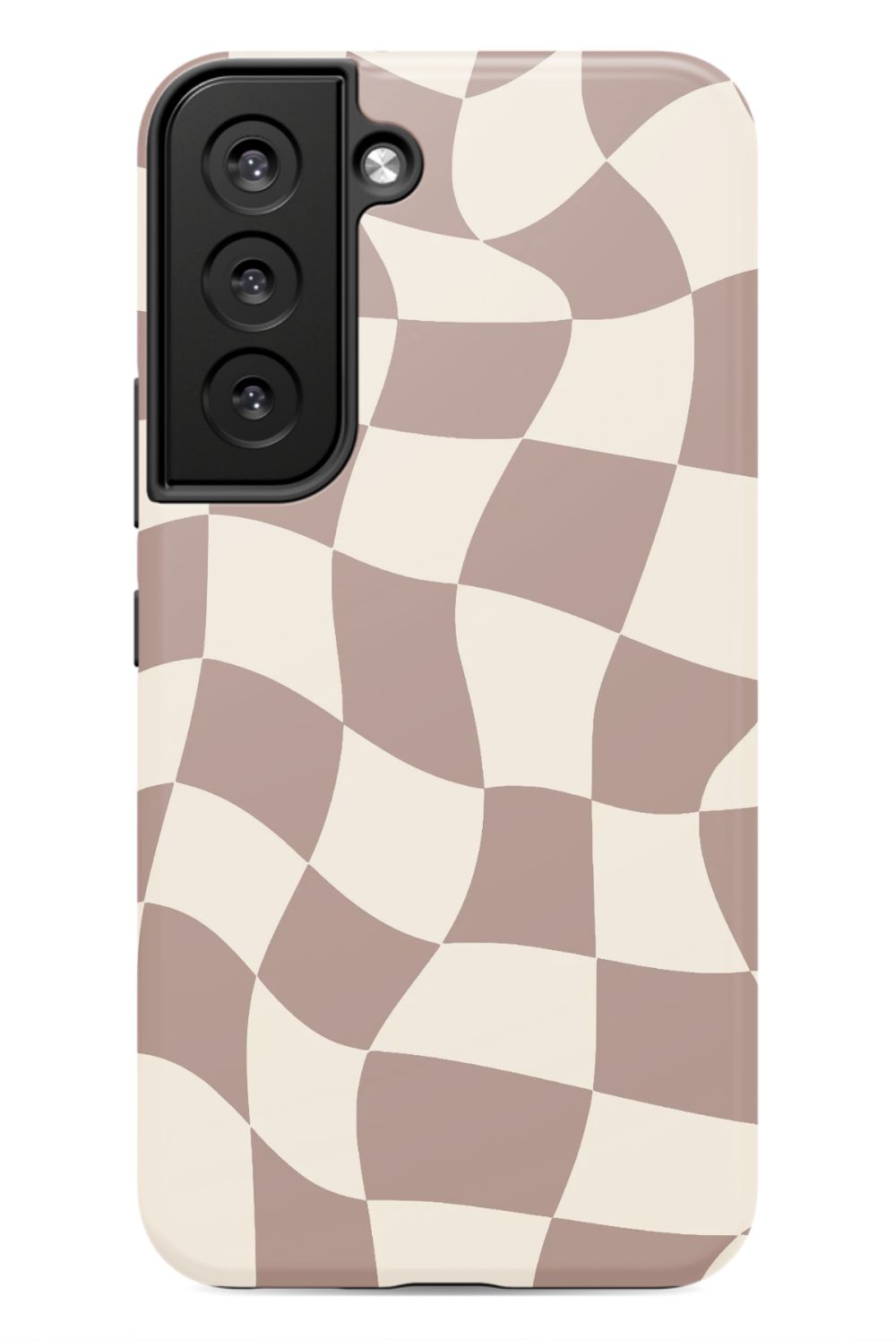 Light Brown Checkered Phone Case - B7Cases