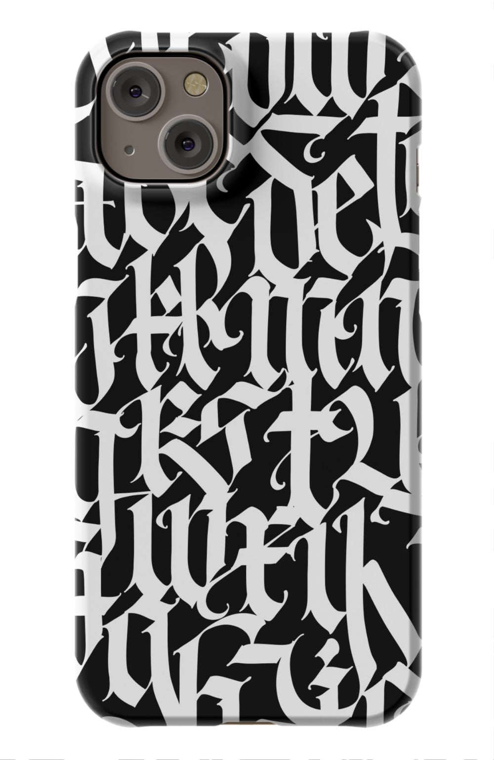 Gothic Letters Graffiti Phone Case - B7Cases