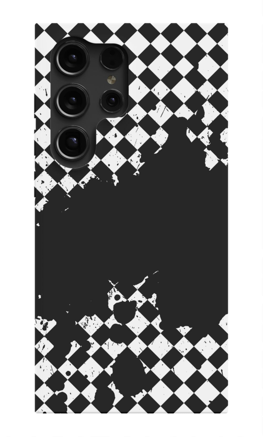 Grunge Checkered Phone Case - B7Cases