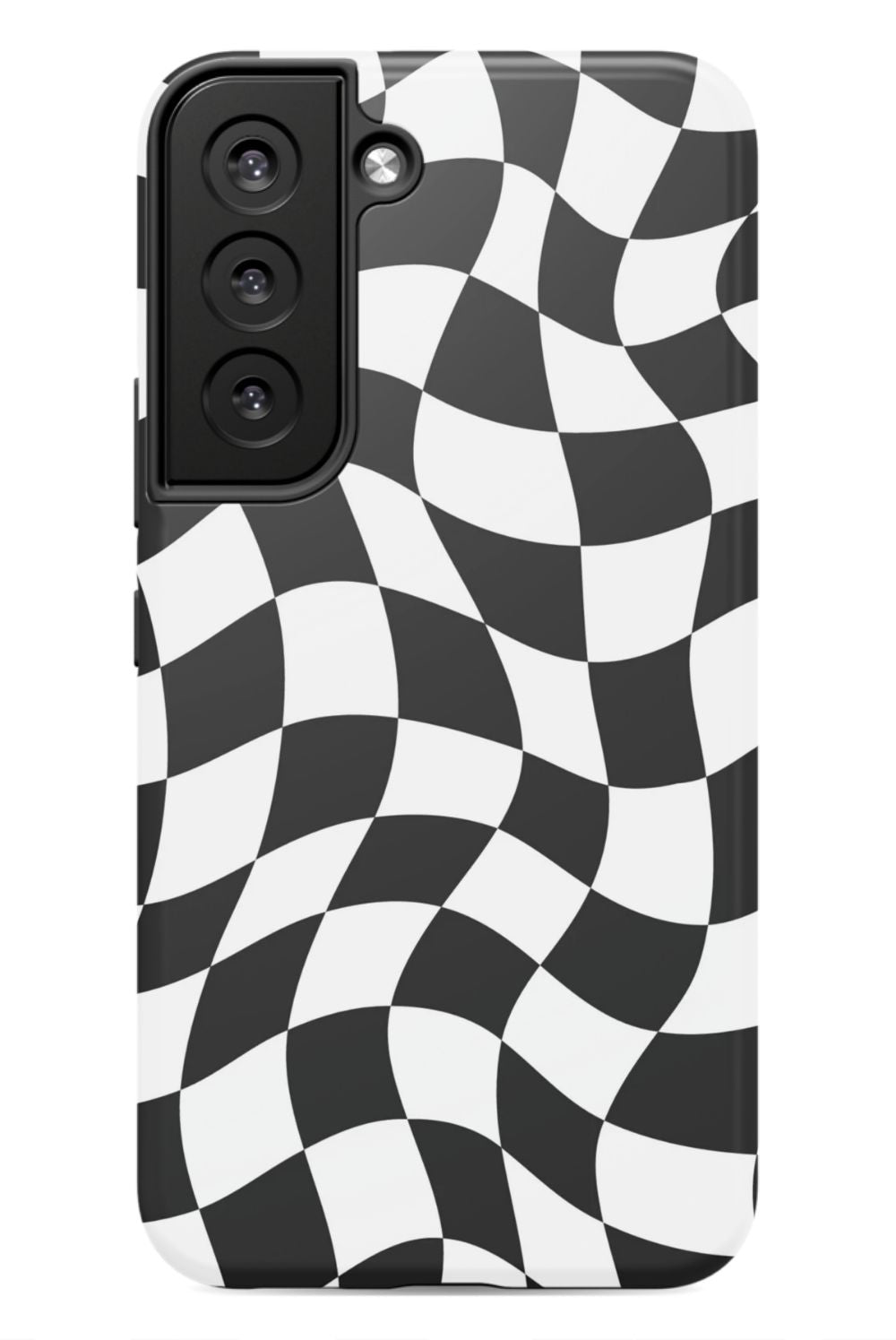 Black White Checkered Phone Case - B7Cases
