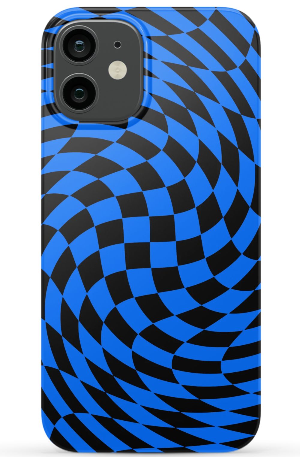 Twisted Blue Checkered Phone Case - B7Cases