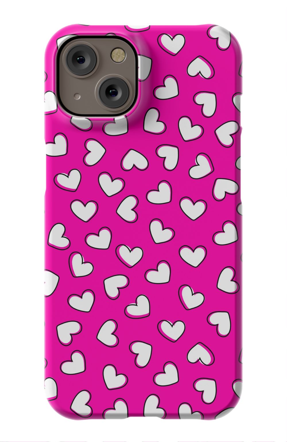Pink Euphoria Hearts Phone Case - B7Cases