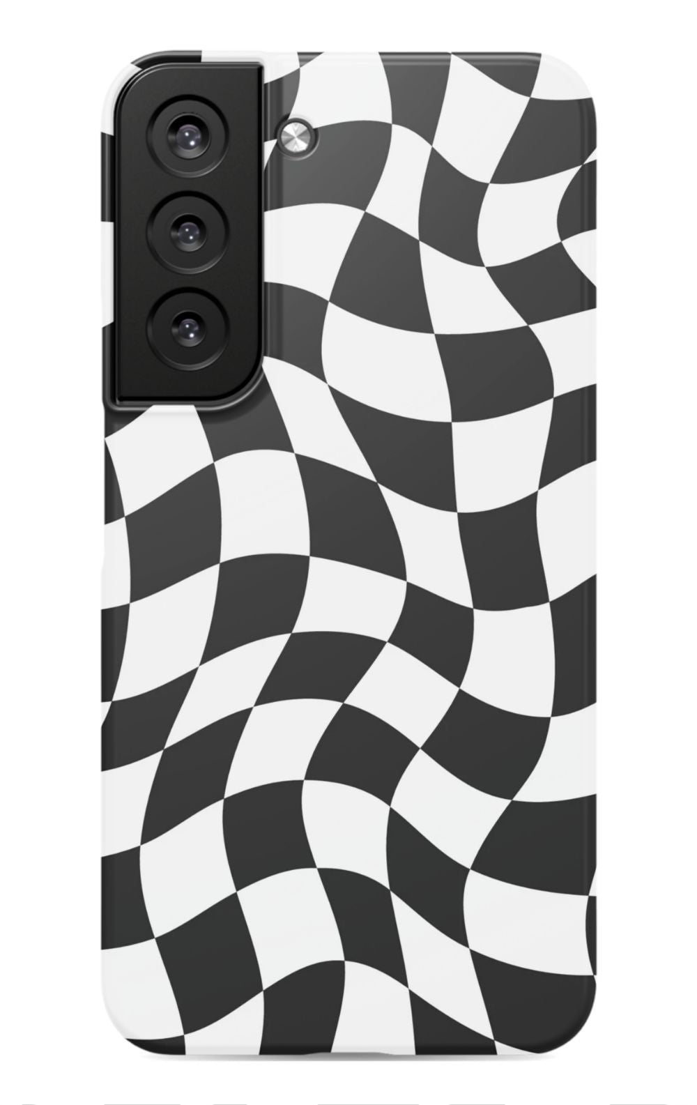 Black White Checkered Phone Case - B7Cases