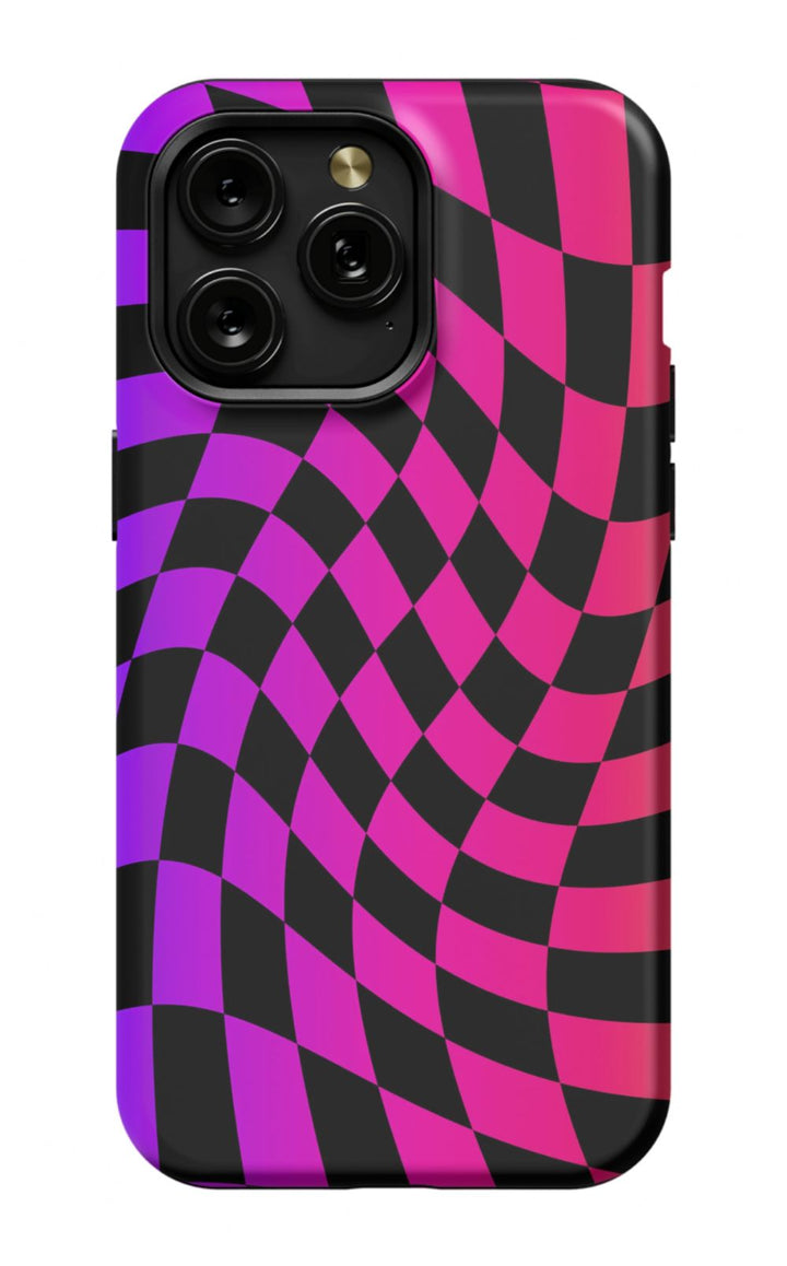 Wavy Checkers Phone Case - B7Cases