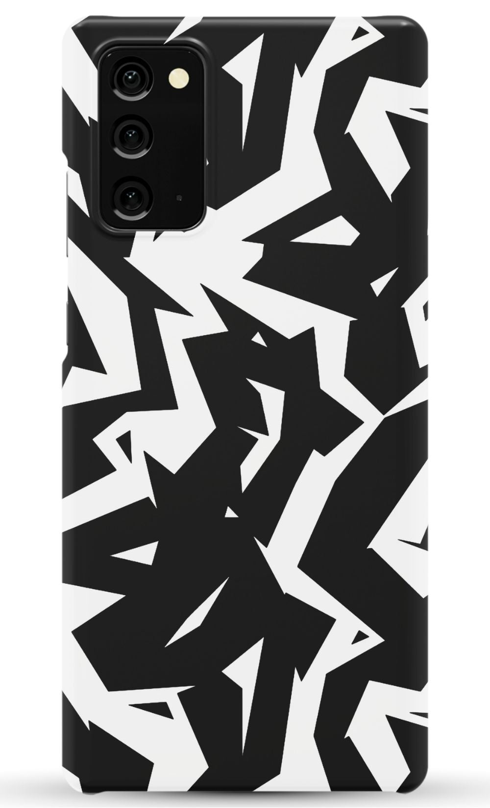 Black White Fragments Phone Case - B7Cases