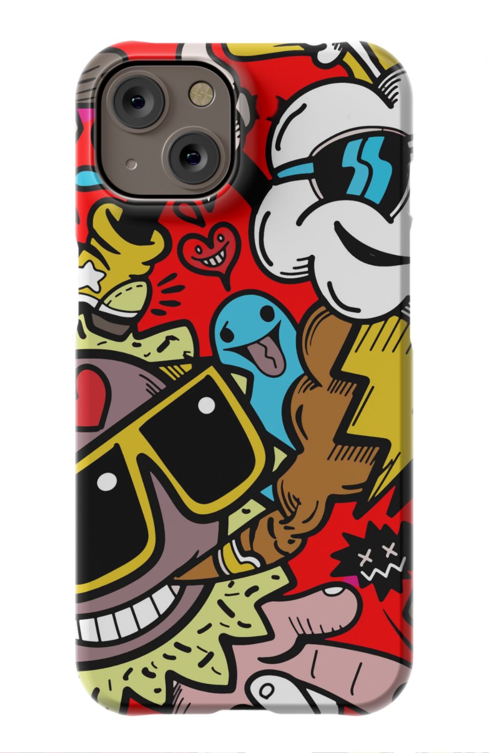 Street Bombing Graffiti Phone Case - B7Cases