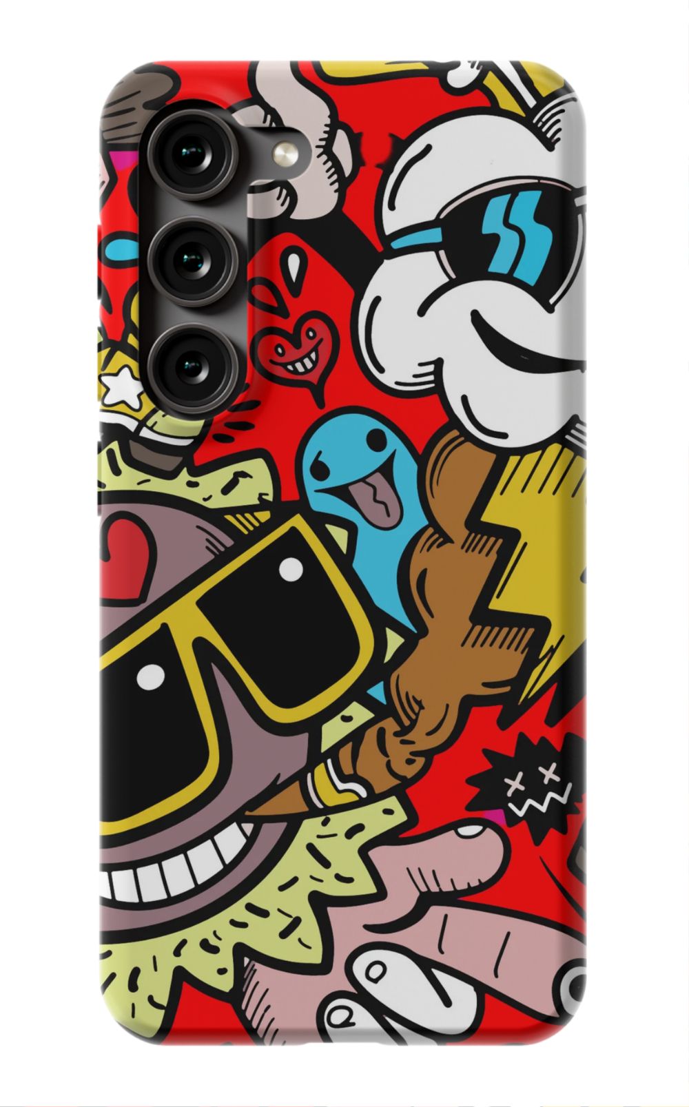 Street Bombing Graffiti Phone Case - B7Cases