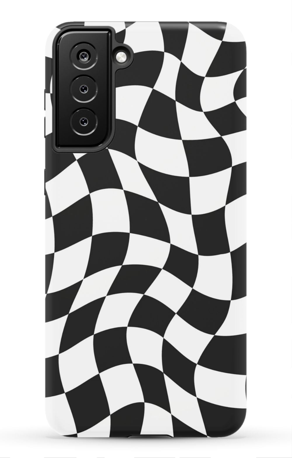 Black White Checkered Phone Case - B7Cases