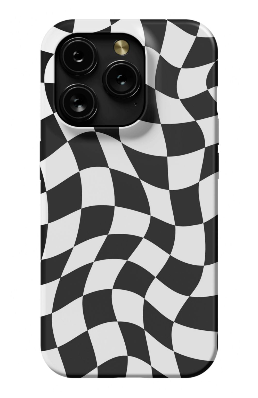 Black White Checkered Phone Case - B7Cases