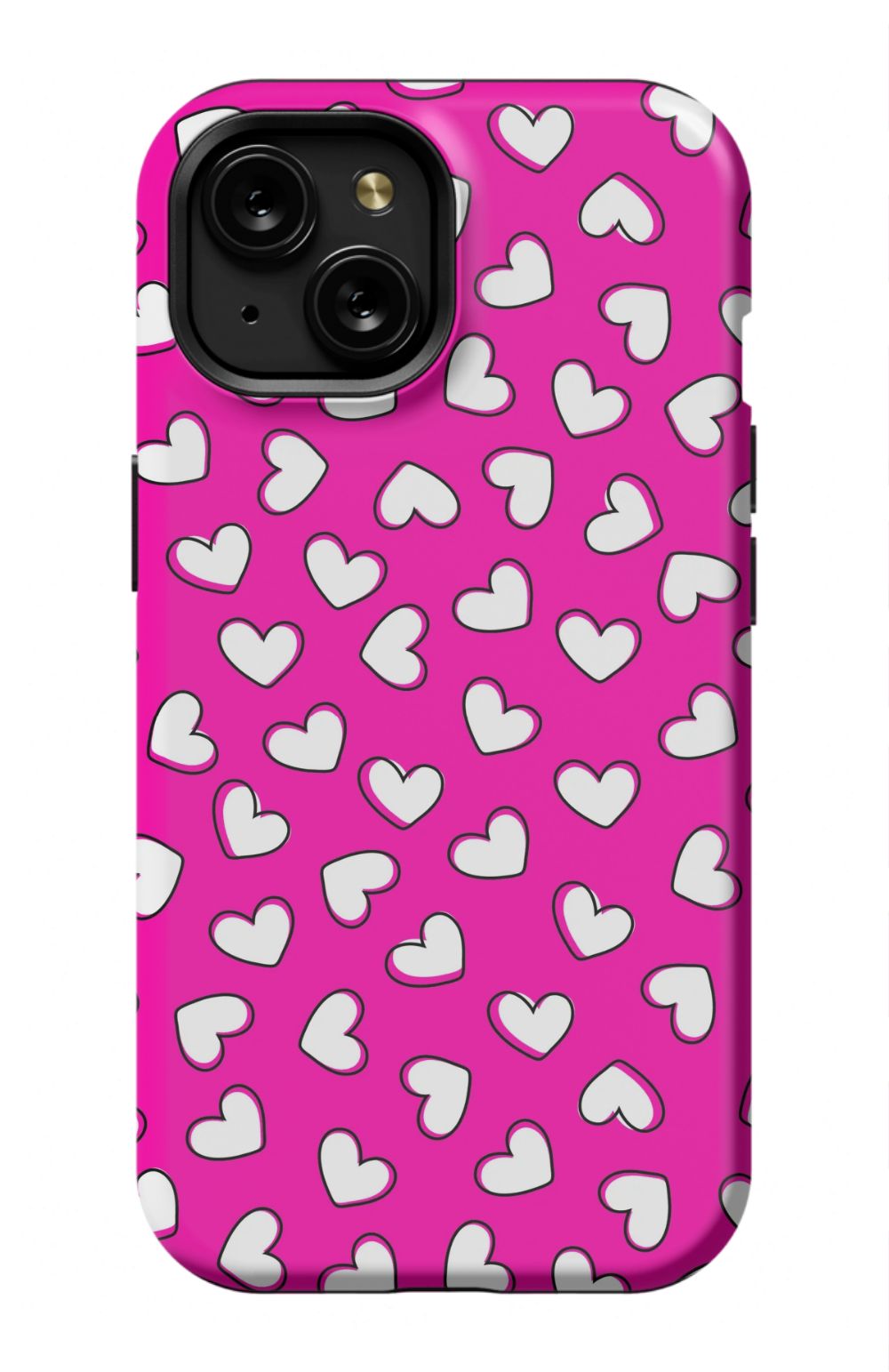 Pink Euphoria Hearts Phone Case - B7Cases