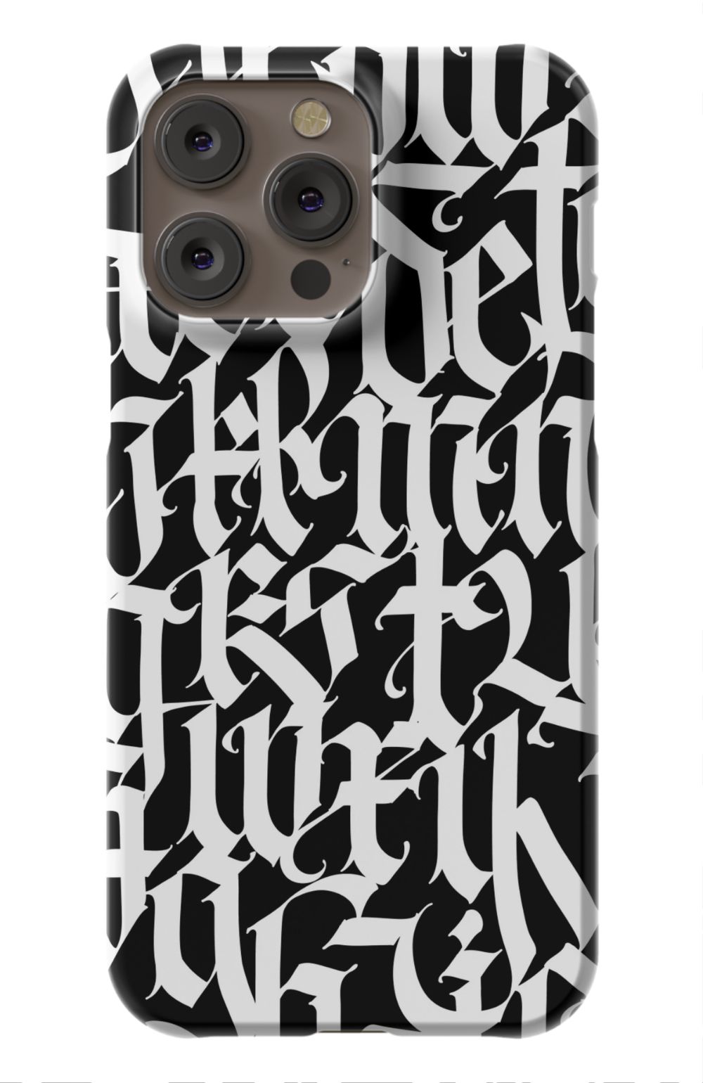 Gothic Letters Graffiti Phone Case - B7Cases
