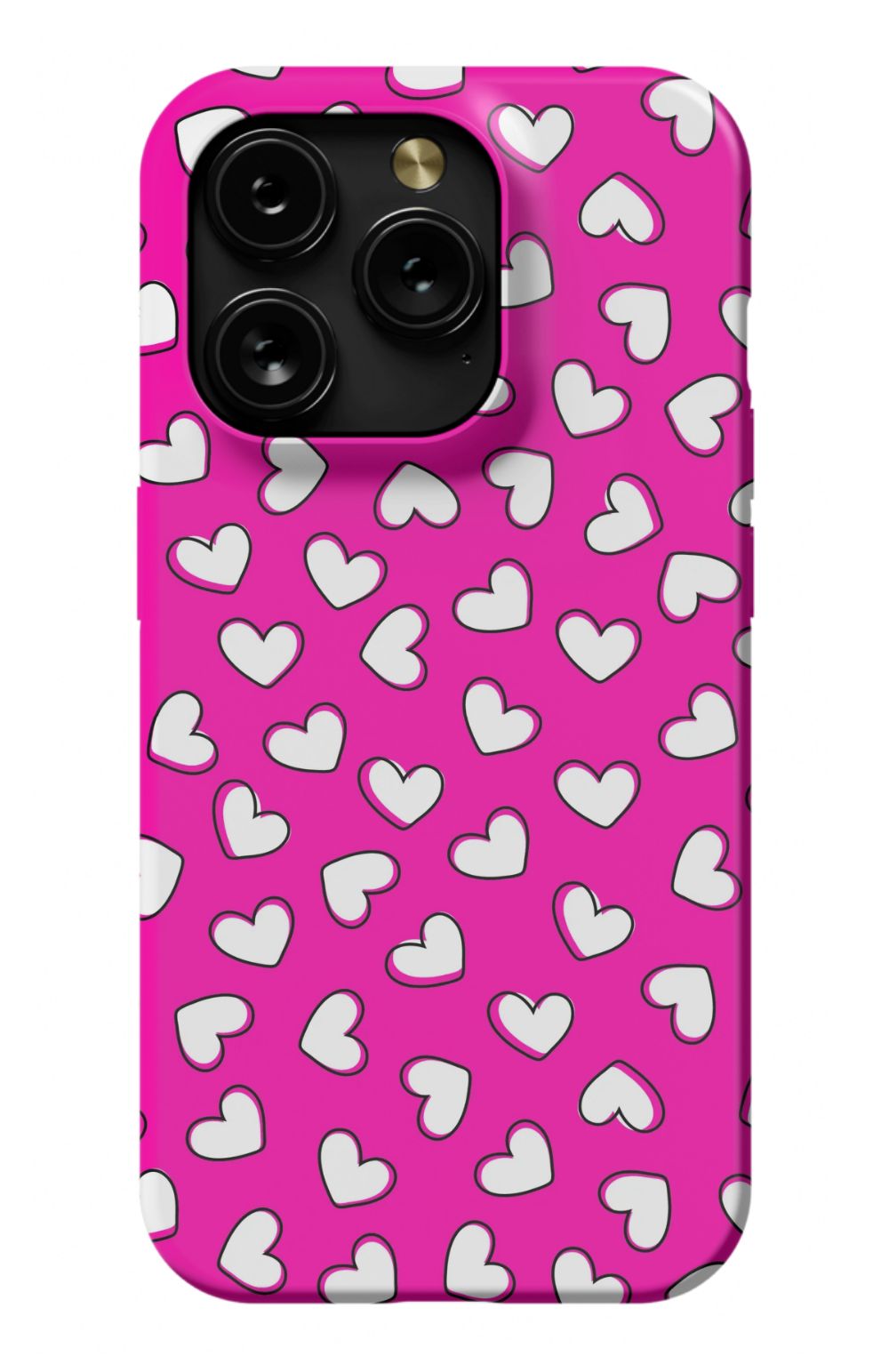 Pink Euphoria Hearts Phone Case - B7Cases
