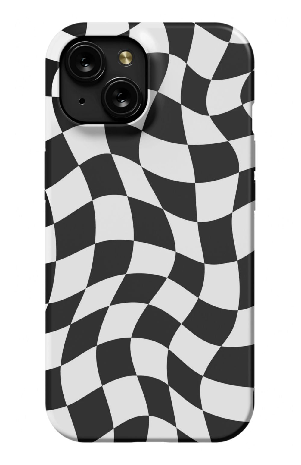 Black White Checkered Phone Case - B7Cases