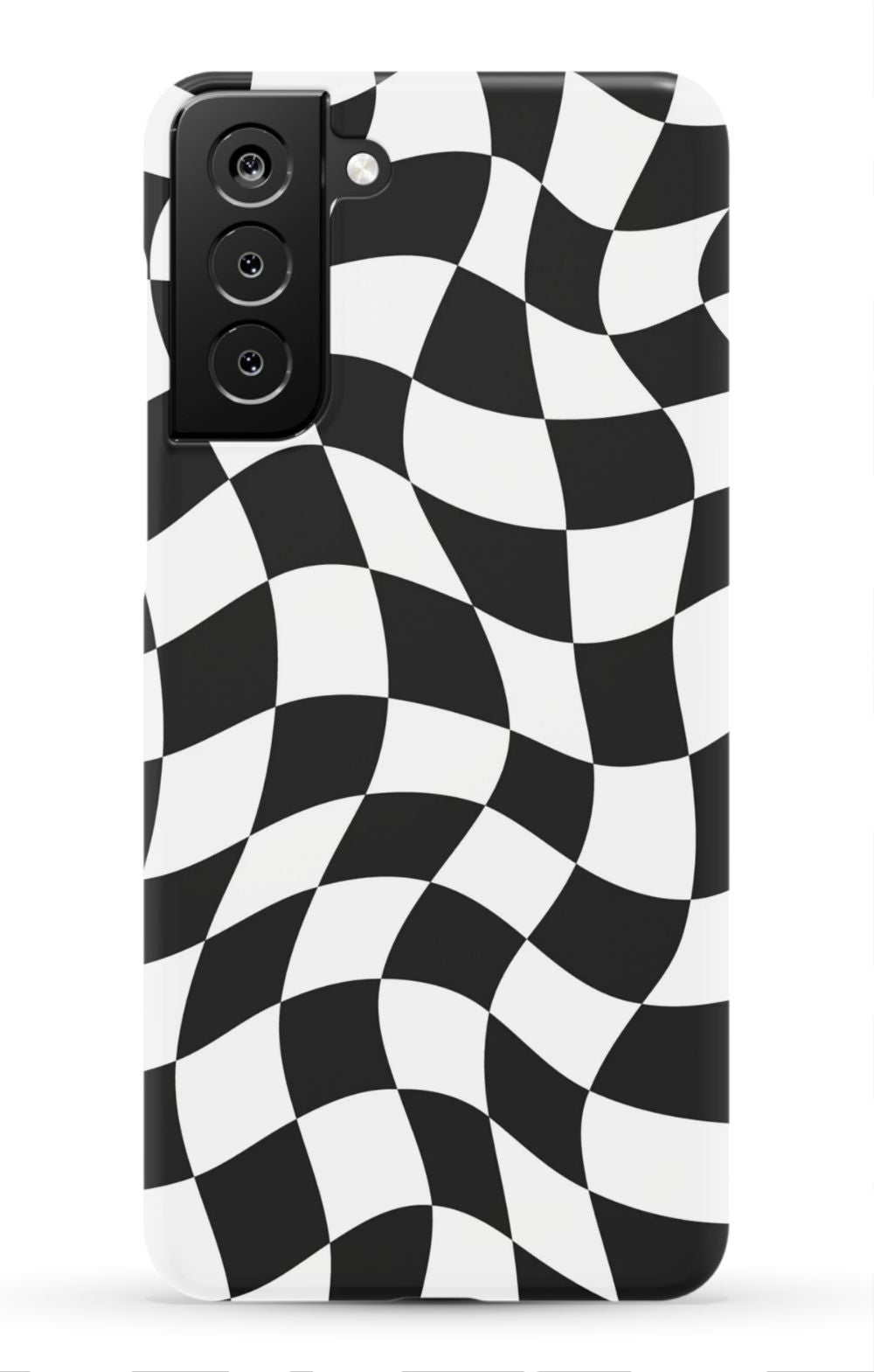Black White Checkered Phone Case - B7Cases