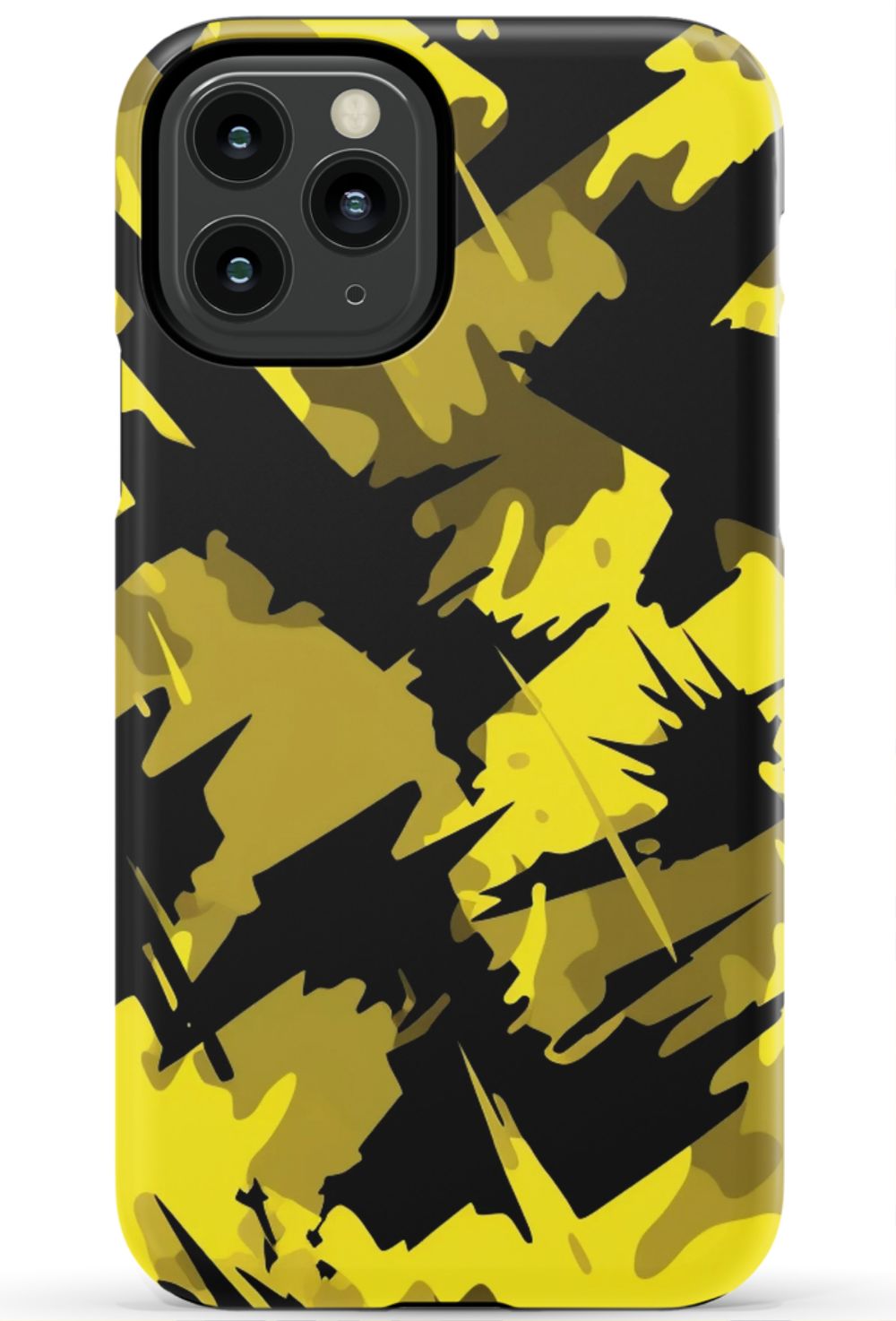 Yellow Blazing Camo Phone Case - B7Cases