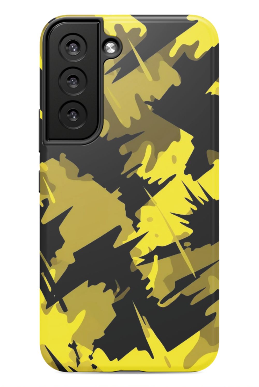 Yellow Blazing Camo Phone Case - B7Cases