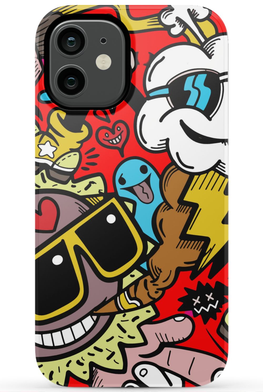 Street Bombing Graffiti Phone Case - B7Cases