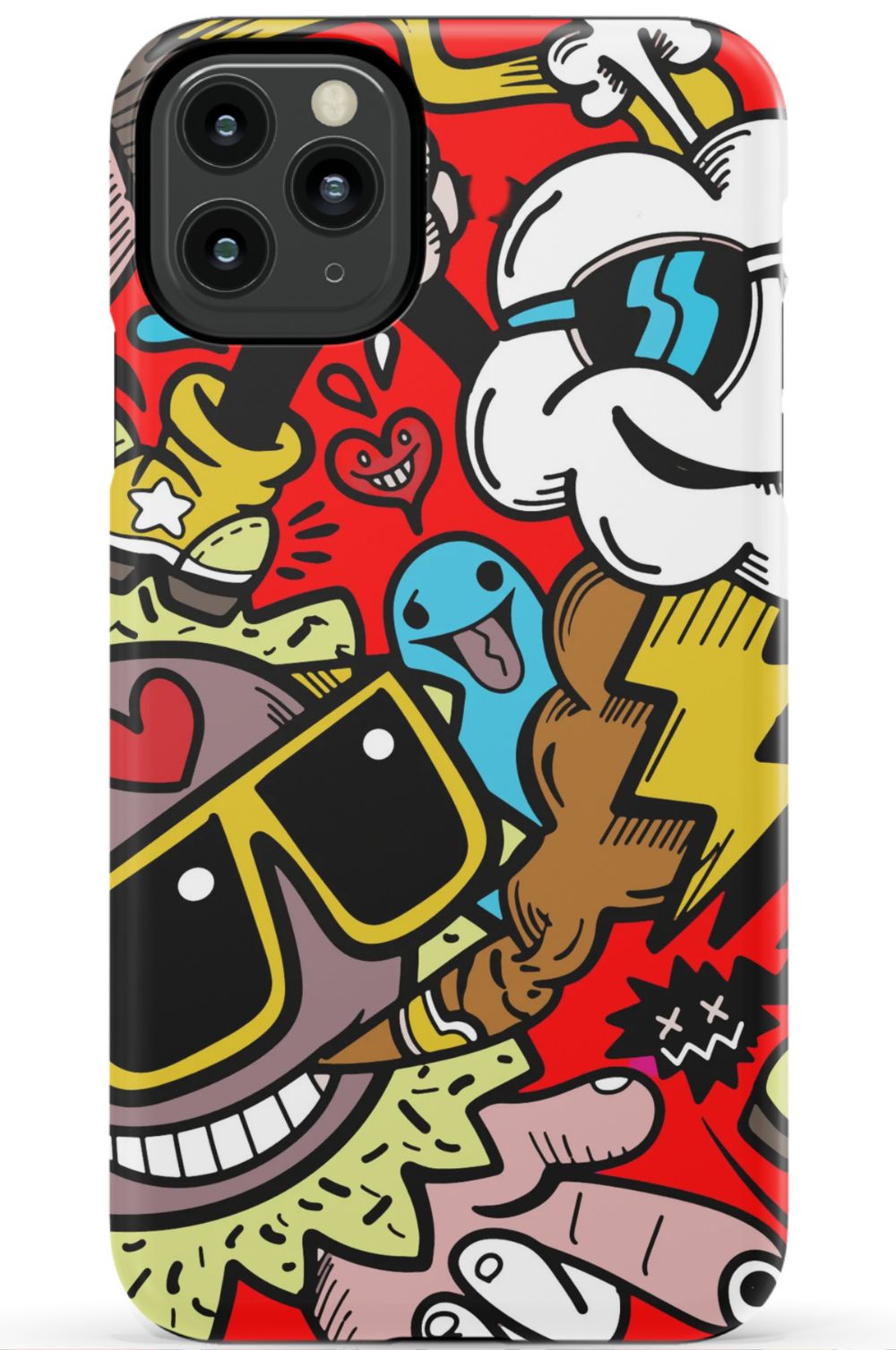 Street Bombing Graffiti Phone Case - B7Cases
