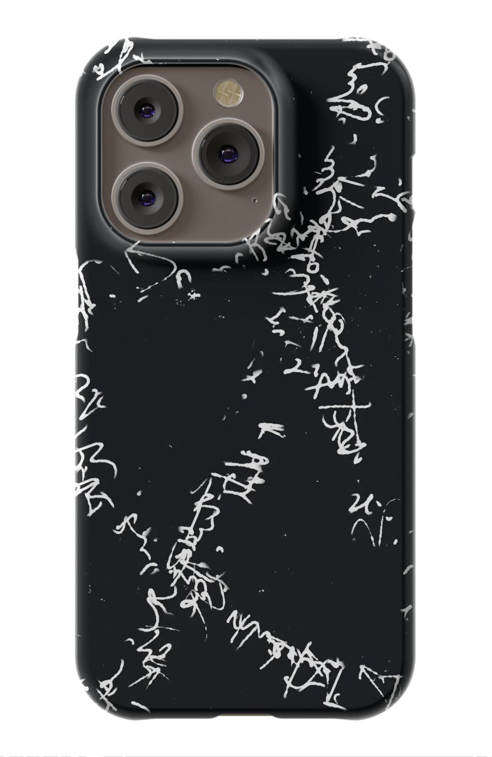 Dark Messy Graffiti Phone Case - B7Cases