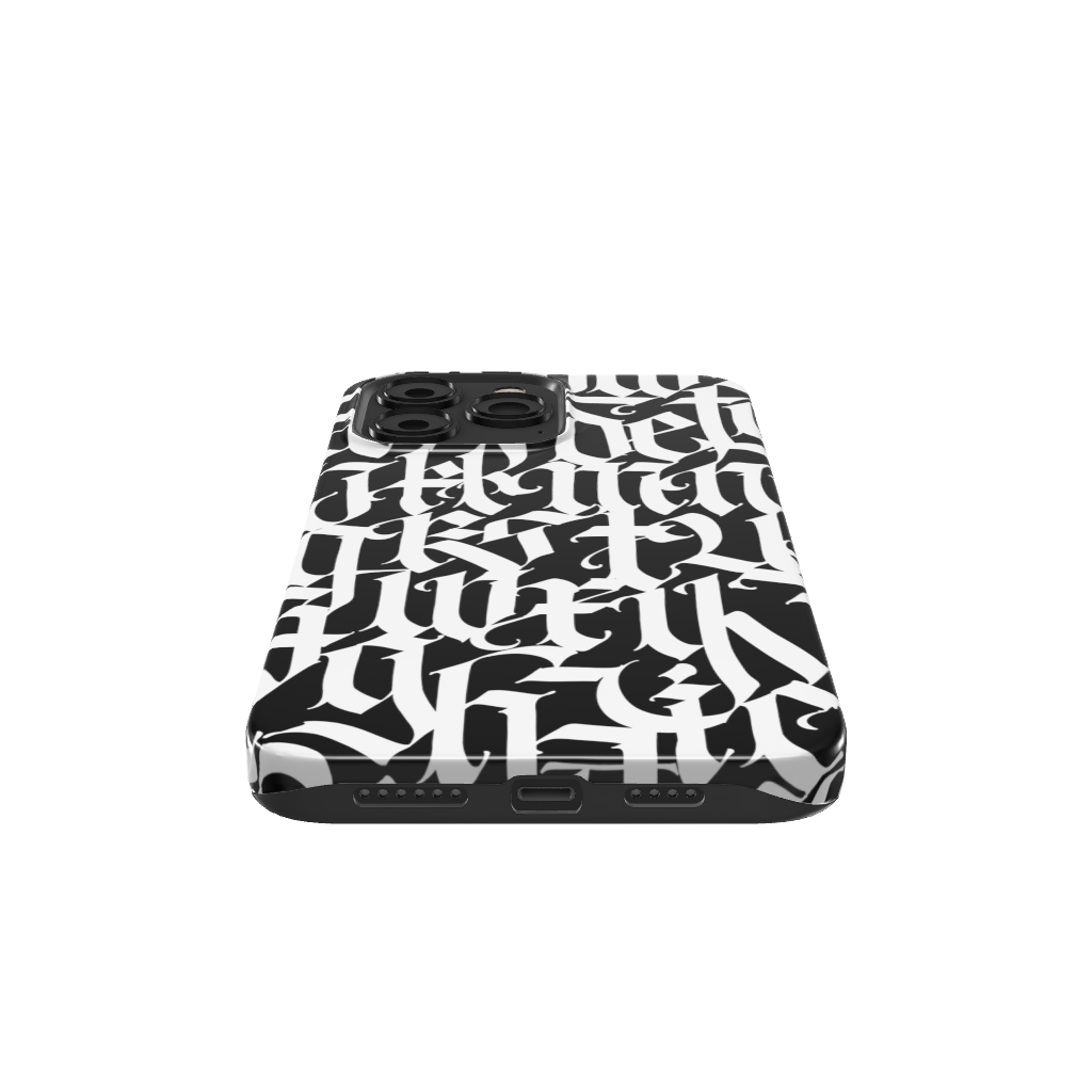 Gothic Letters Graffiti Phone Case - B7Cases