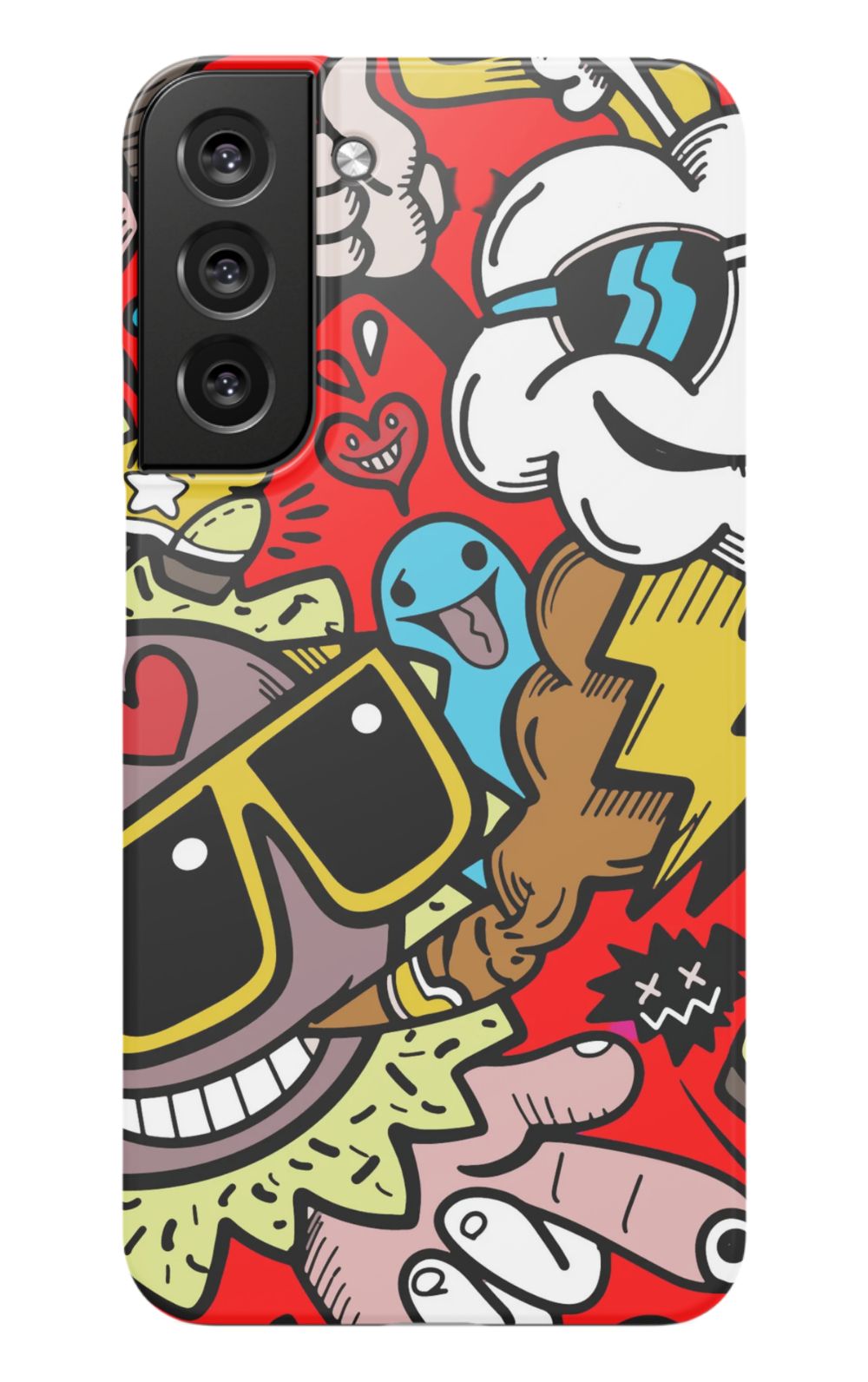 Street Bombing Graffiti Phone Case - B7Cases