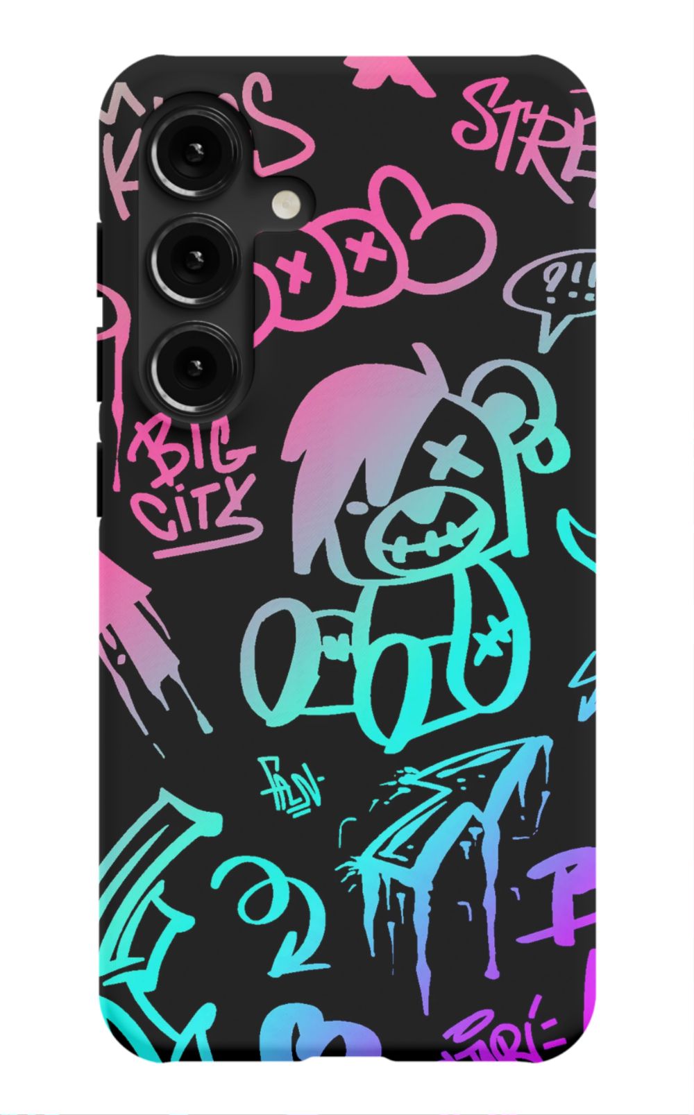 Neon Stickers Graffiti Phone Case - B7Cases